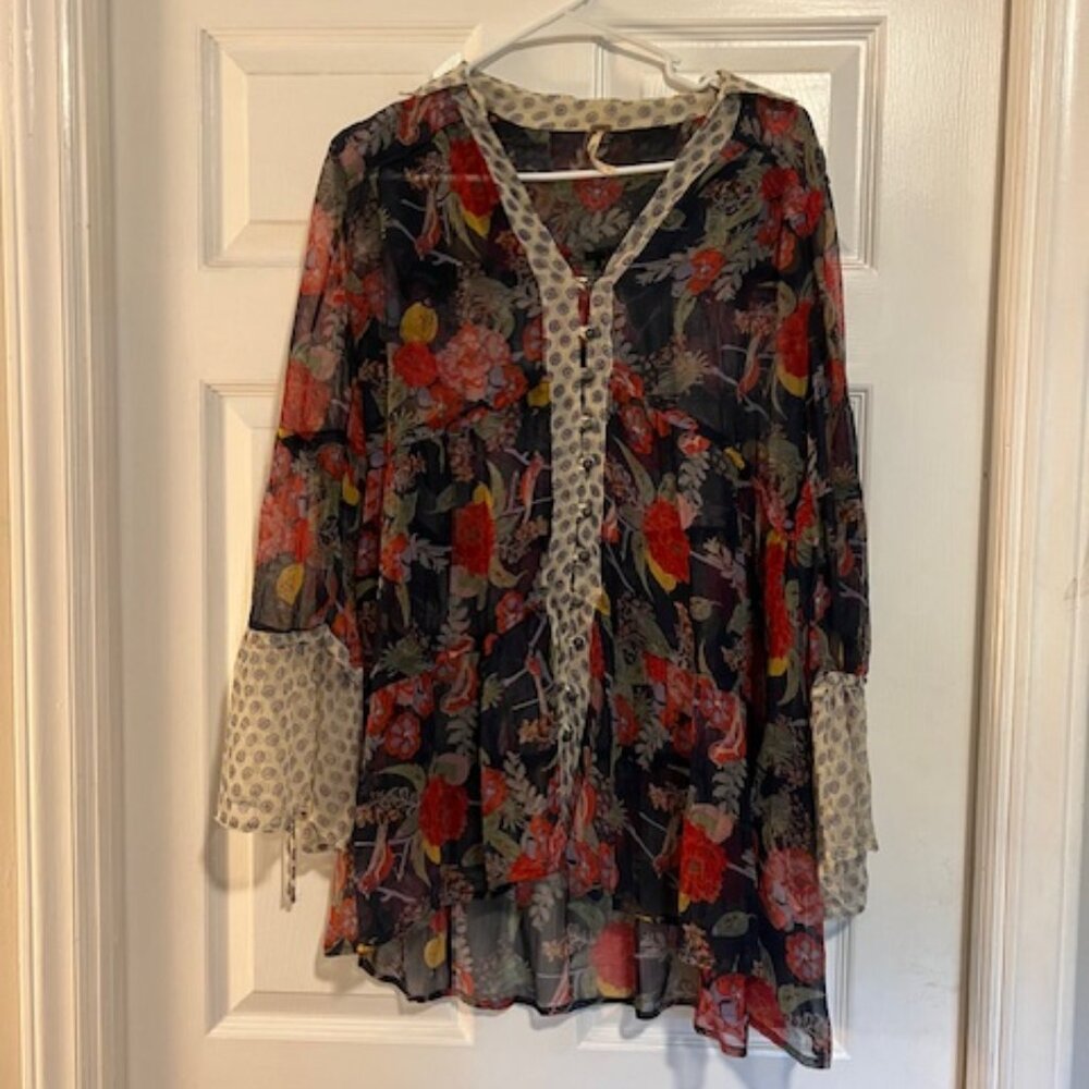 Free People Thunder Canyon Tunic sz small - Picture 4 of 9